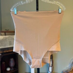 HONEYLOVE SUPER POWER BRIEF SAND SIZE XL NWT COTTON GUSSET